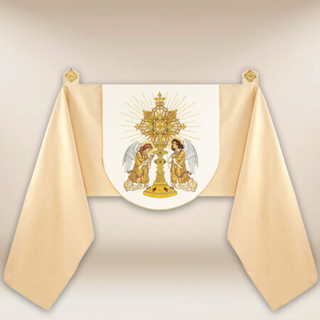 embroidered liturgical humeral veil