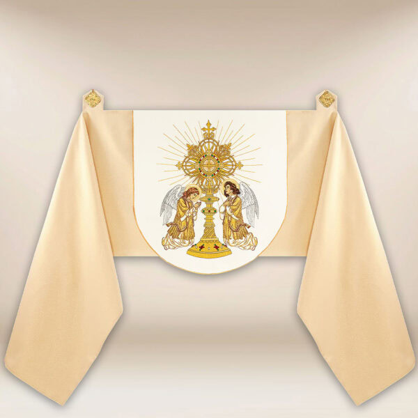 embroidered liturgical humeral veil