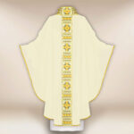 Embroidered Chasuble ecru