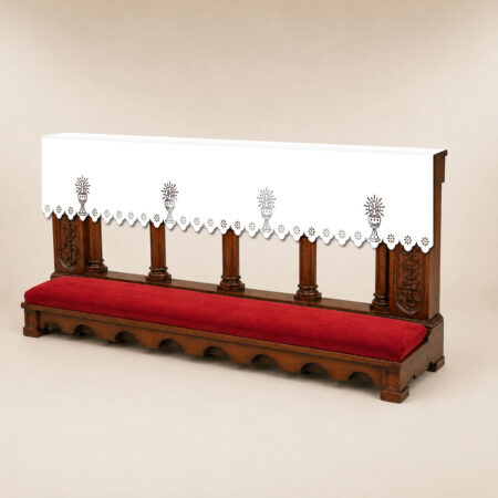 Openwork Altar Cover for Liturgical Balustrades