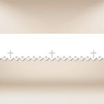 Openwork Altar Cover for Balustrades with Crosses