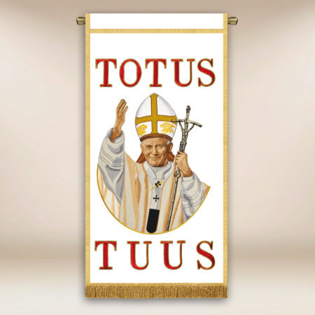 Embroidered Liturgical Decoration John Paul II