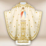 Haftowany ornat liturgiczny Jezus Miłosierny