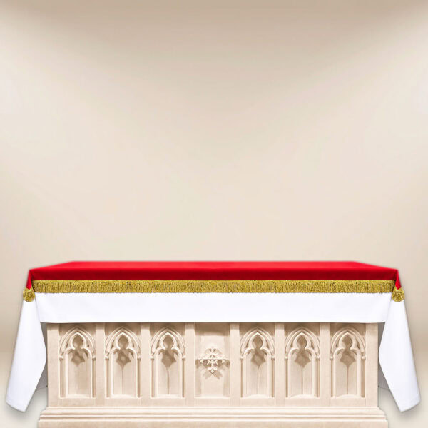 Altar Cover in Red Elana