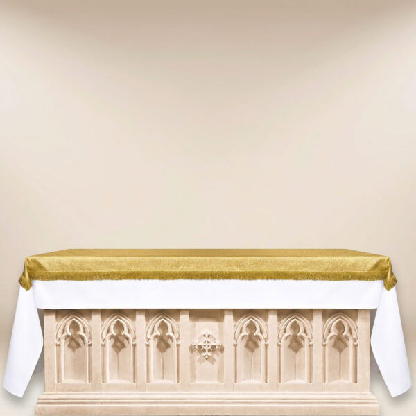 Gold Glitter Altar Cover