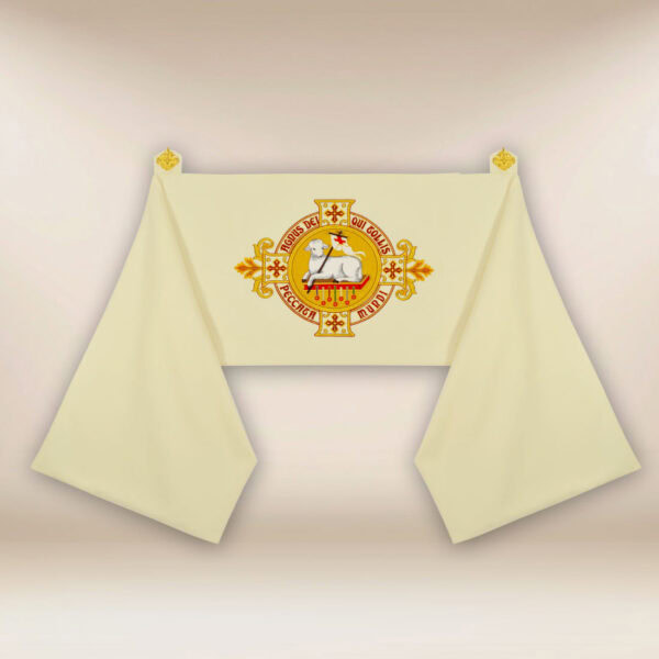 Embroidered Humeral Veil Lamb of God