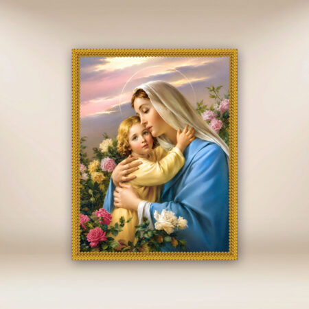 Image on fabric Our Lady