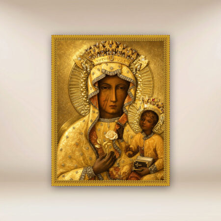 Image on Fabric Our Lady Queen of Poland