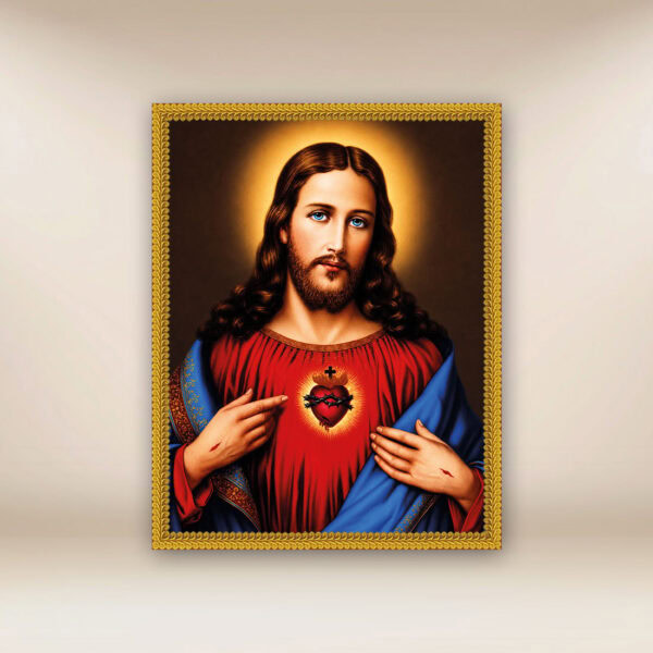 Image on Fabric Sacred Heart of Jesus