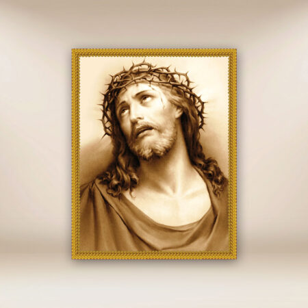 Image on Fabric Jesus Suffering