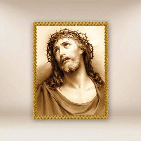 Image on Fabric Jesus Suffering