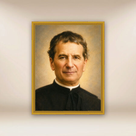 Image on Fabric of St. John Bosco