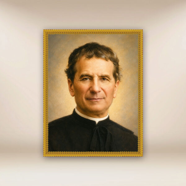 Image on Fabric of St. John Bosco