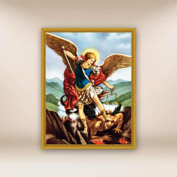 Image on Fabric St. Michael the Archangel