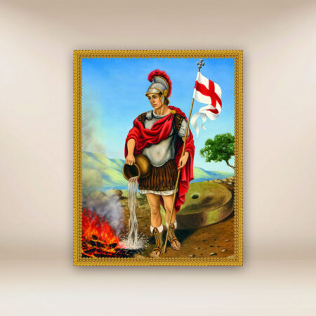 Image on Fabric of St. Florian