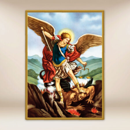 liturgical decoration of St. Michael the Archangel