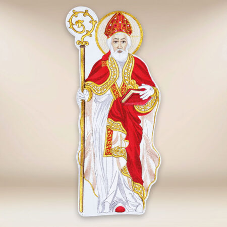 embroidered application St. Nicholas