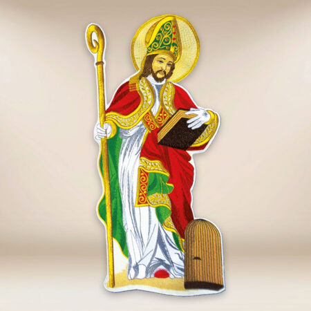 embroidered application St. Ambrose