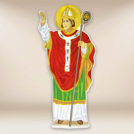 embroidered application St. Stanislaus