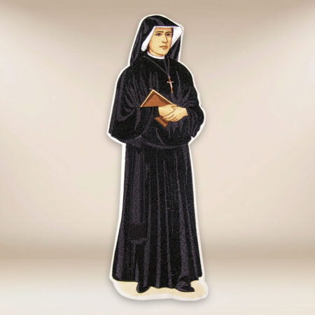 embroidered application St. Faustina