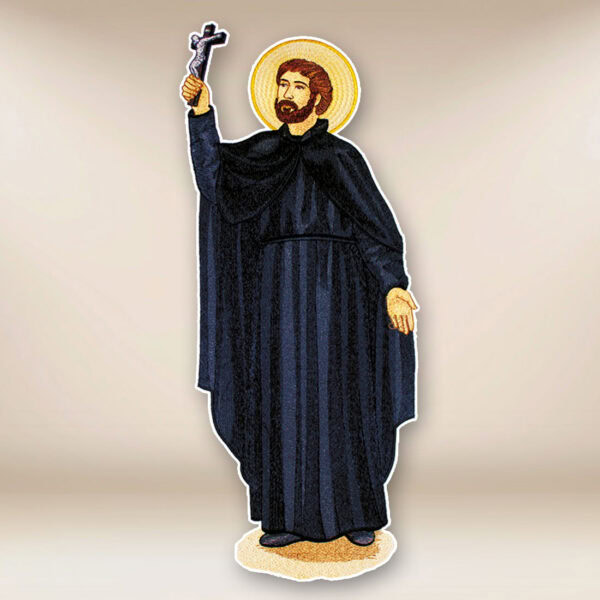 embroidered application St. Francis Xavier