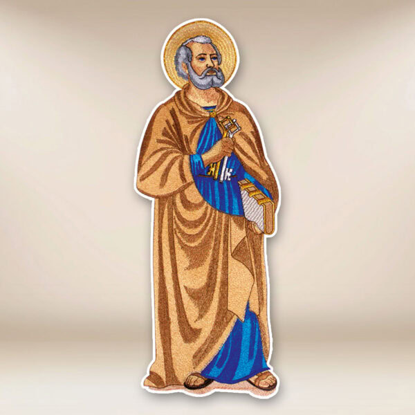 embroidered application St. Peter