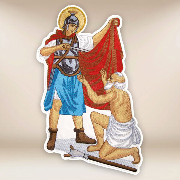embroidered application St. Martin