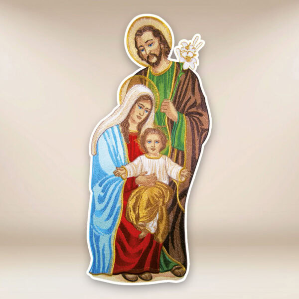 Embroidered Application "Holy Family"