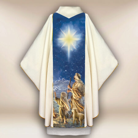 Printed Chasuble for Christmas