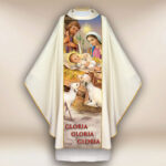 Printed Chasuble for Christmas