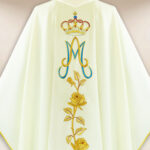 Embroidered Chasuble Our Lady of Fatima