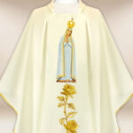 Embroidered Chasuble Our Lady of Fatima