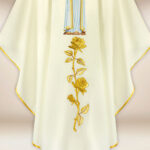 Embroidered Chasuble Our Lady of Fatima