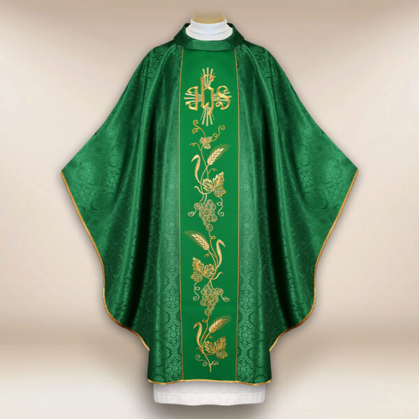 Chasuble with Embroidered Band