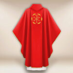 Embroidered Chasuble PX Red