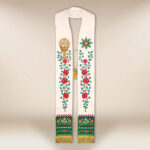 Embroidered Góralska stole