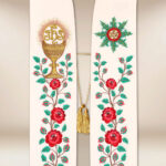 Embroidered Góralska stole