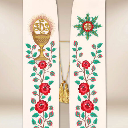 Embroidered Góralska stole