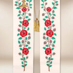 Embroidered Góralska stole
