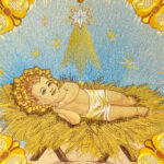 Embroidered liturgical cope