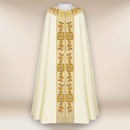 Embroidered liturgical cope