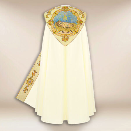 Embroidered liturgical cope