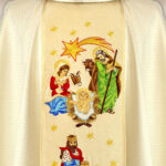Embroidered Chasuble for Christmas