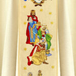 Embroidered Chasuble for Christmas