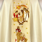 Embroidered Chasuble for Christmas