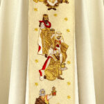 Embroidered Chasuble for Christmas