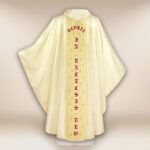 Embroidered Chasuble for Christmas