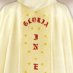 Embroidered Chasuble for Christmas