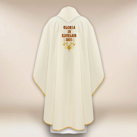 Embroidered festive chasuble