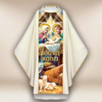 Printed Chasuble for Christmas
